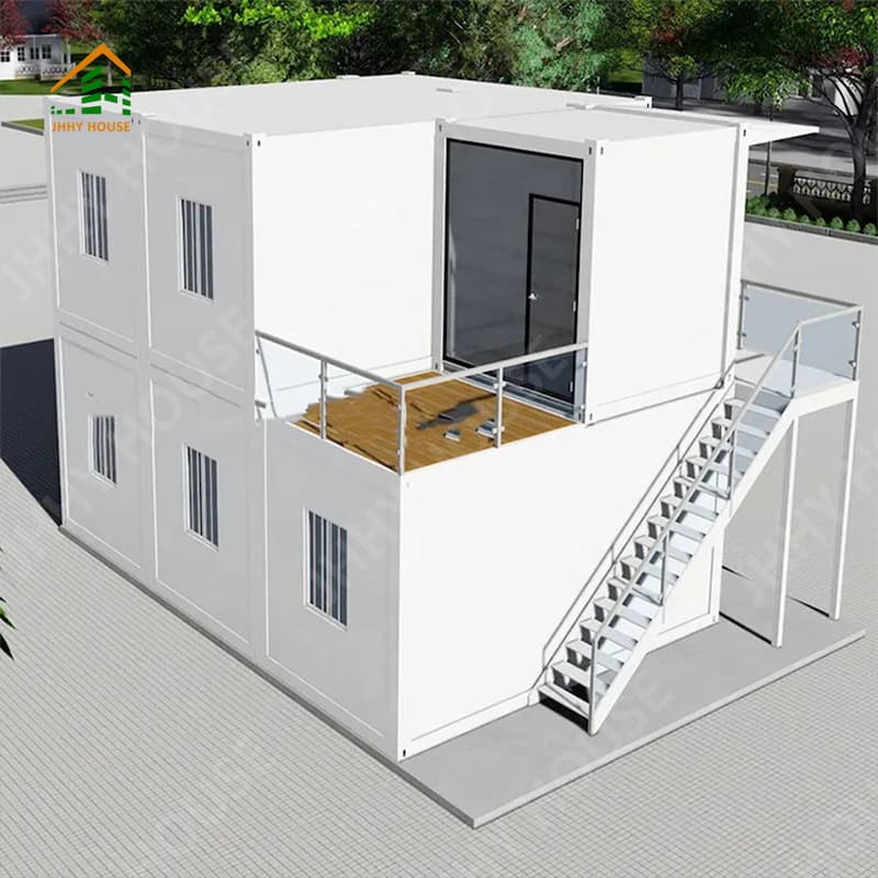 Foldable Container Office for Temporary Project Use
