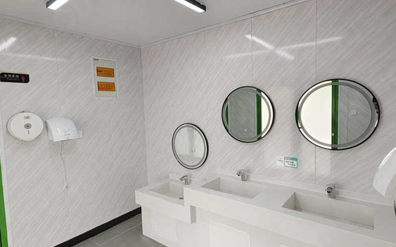 Beijing Green Core Park portable toilet Project