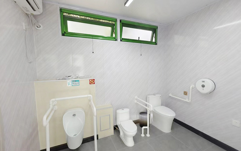Beijing Green Core Park portable toilet Project