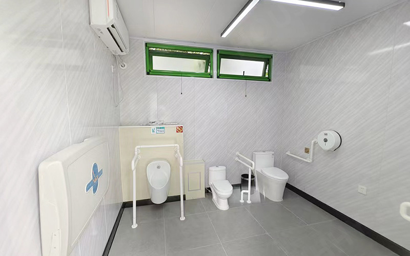 Beijing Green Core Park portable toilet Project