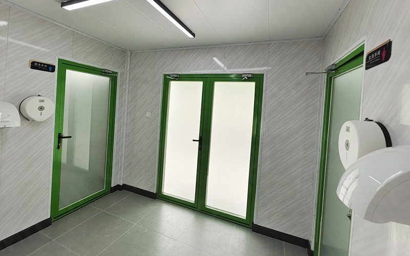 Beijing Green Core Park portable toilet Project