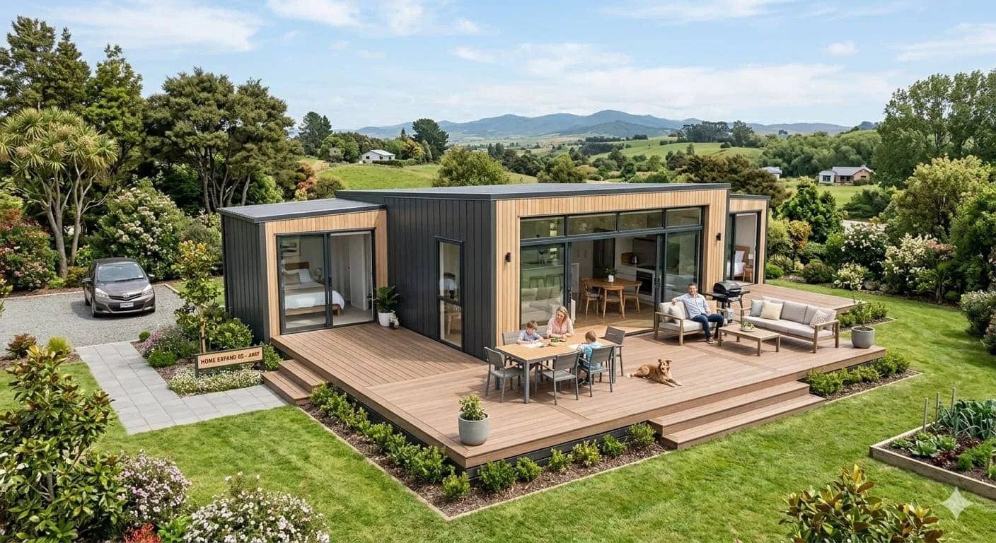 Mid-Range Expandable House Expandable container house for residential use