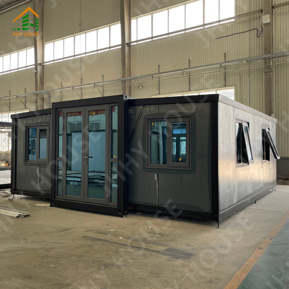 Prefab Expandable Homes Mobile Living 20ft Extendable Container House Prefabricated House