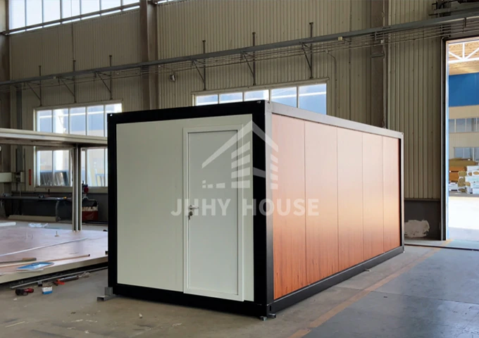 Dormitory buildings for construction sites, with each room equipped with a bathroom and shower.